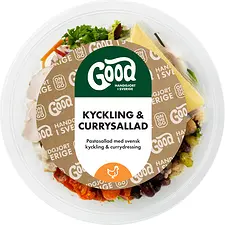 Måltidssallad Kyckling Curry GOOD