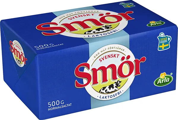 Smör Laktosfritt Svenskt Smör Från Arla - bild 1