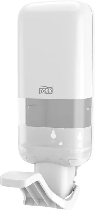 Tork Dispenser S4 Elevation med Armbågsfattning Vit - bild 1