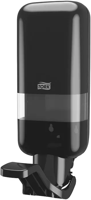 Tork Dispenser S4 Elevation med Armbågsfattning Svart - bild 1