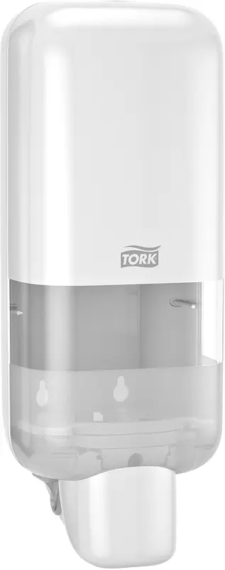 Tork Dispenser S4 Skincare Tvål & Handsprit Vit - bild 1