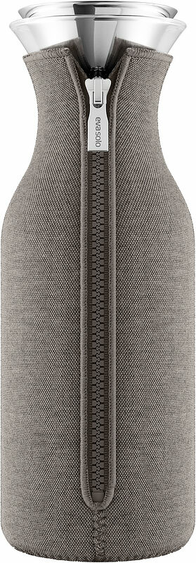 Kylskåpskaraff med Lock 1,0 L Taupe woven Eva Solo - bild 1