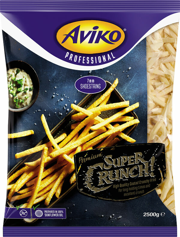 Pommes Strips 7 mm Super Crunch Aviko Professional - bild 1