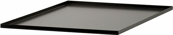 Droppskyddsbricka svart plåt 550x300 mm Escowa - bild 1