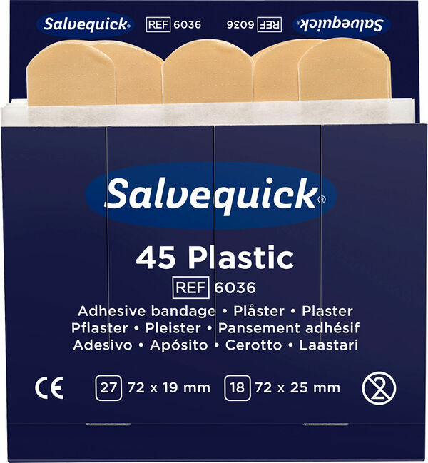 Plåster Plastic 270 st Salvequick - bild 1