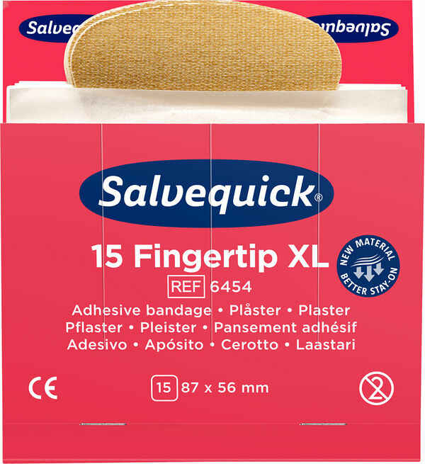 Plåster Fingertip XL 90 st Salvequick - bild 1