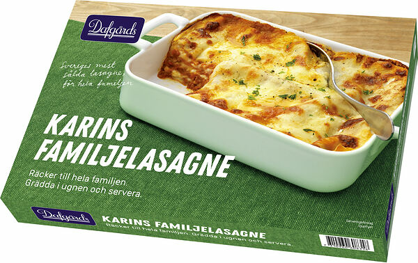 Karins Familjelasagne Dafgårds - bild 1