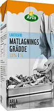 Matlagningsgrädde Laktosfri 15% Grädde Arla® Pro