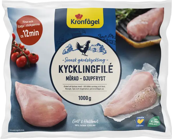 Kycklingfilé Mörad Svensk Kronfågel - bild 1