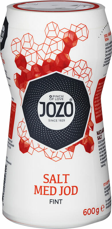 Salt fint med jod 600 g Jozo - bild 1