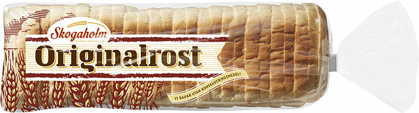 Originalrost skivat bröd Skogaholm - bild 1