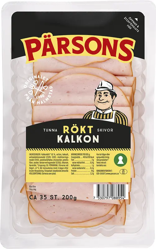 Kalkon rökt tunna skivor Pärsons - bild 1