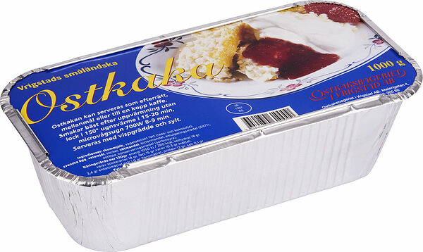 Ostkaka Småländsk 1000 g Vrigstad Ostkaka - bild 1