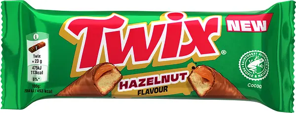 Twix Hazelnut Singel 46 g - bild 1