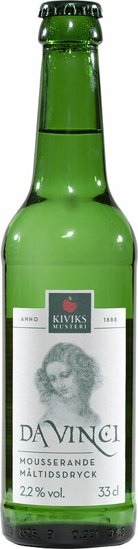 Da Vinci Mousserande dryck 2,2% Kiviks Musteri - bild 1