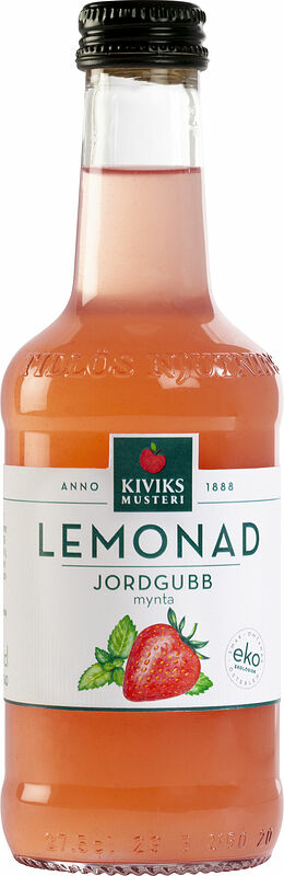 Lemonad Jordgubb/Mynta Eko Kiviks Musteri - bild 1