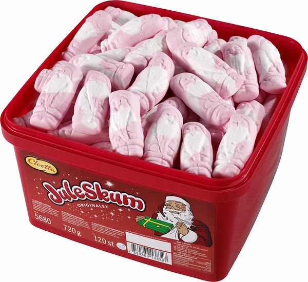 Juleskum Originalet röd burk Cloetta - bild 1