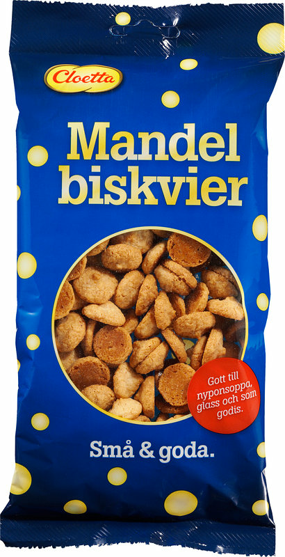 Mandelbiskvier Cloetta - bild 1