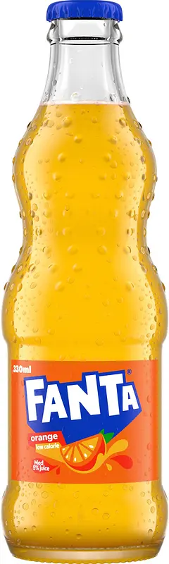 Fanta Orange profilglas 33 cl NRGB - bild 1