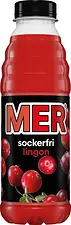 MER Lingon sockerfri 50 cl å-pet