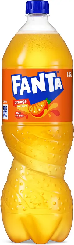 Fanta Orange 1,5 L å-pet - bild 1