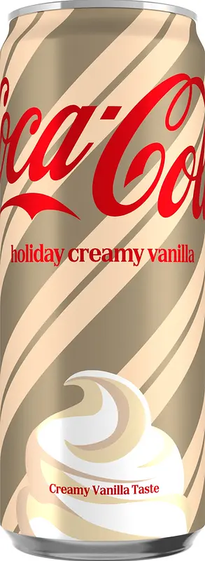 Coca-Cola Holiday Creamy Vanilla burk Coca-Cola Company - bild 1