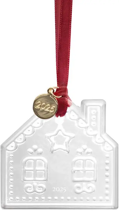 Annual Ornament Gingerbread house 2025 Orrefors - bild 1