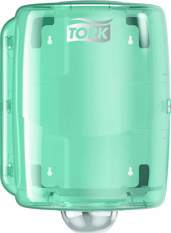 Tork Dispenser W2 kombirulle vit turkos centrummatad - bild 1
