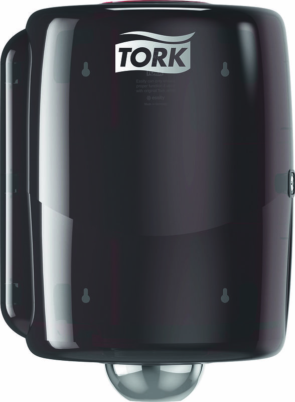 Tork Dispenser W2 kombirulle röd svart centrummatad - bild 1