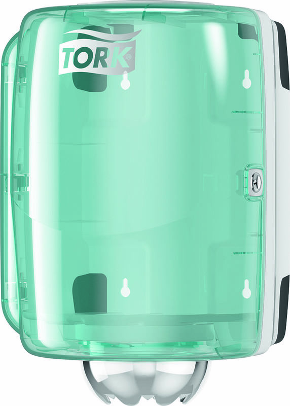 Tork Dispenser M2 vit turkos Centrummatad - bild 1