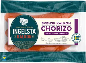 Kalkonchorizo Svensk Ingelsta Kalkon