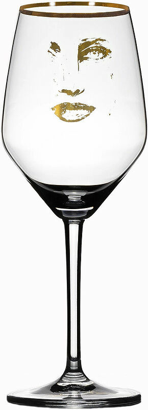 Rosé/Vitvinsglas 40 cl Piece of Me Gold Edition Carolina Gyn - bild 1