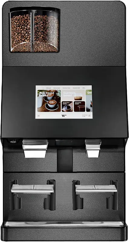 Wittenborg W100 Core 2 kvarn Dark Hela Bönor Kaffeautomat - bild 1