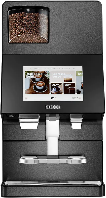 Wittenborg W100 B2C 1 kvarn Dark Hela Bönor Kaffeautomat - bild 1