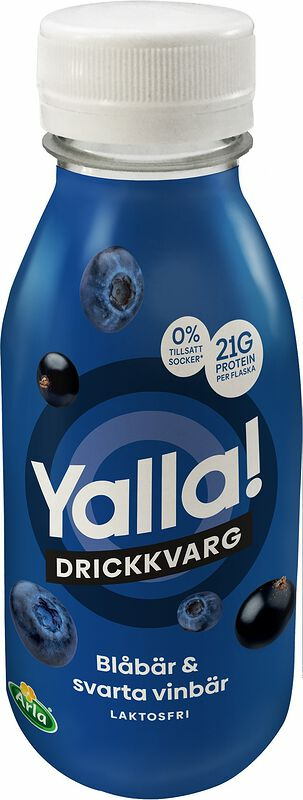 Drickkvarg Blåbär & Svartavinbär Yalla! Arla - bild 1