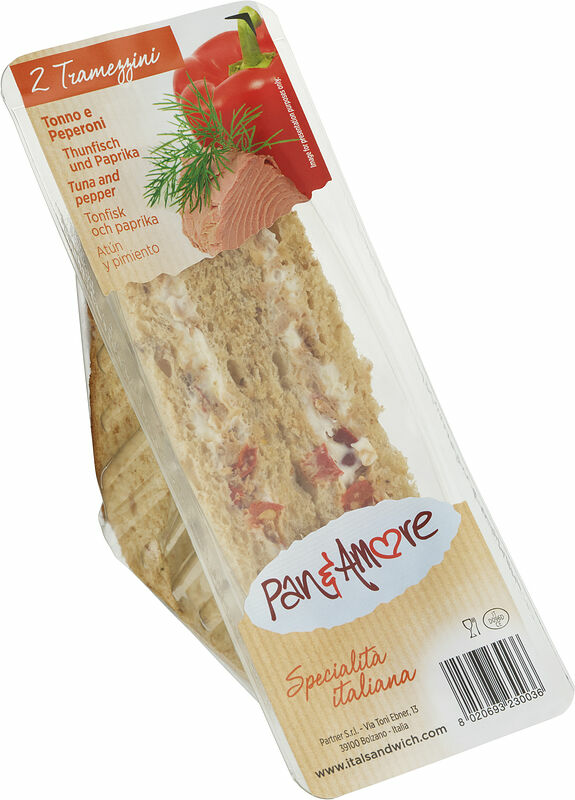 Trekantssmörgås Tonfisk & Paprika Paneamore - bild 1