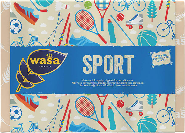 Sport knäckebröd Wasa - bild 1