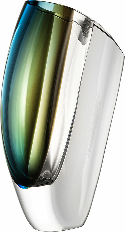 Mirage Vas Blå/Brun 310 mm Kosta Boda - bild 1