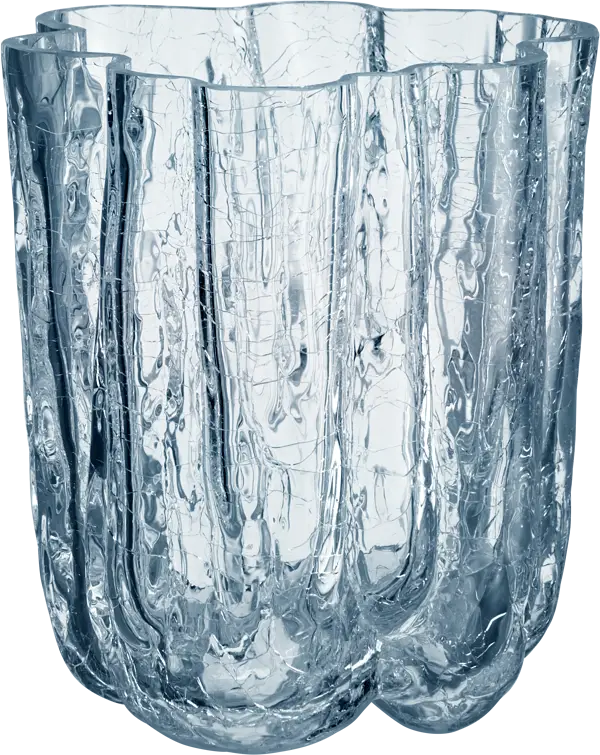 Crackle Vas Cirkulär 125 mm Kosta Boda - bild 1