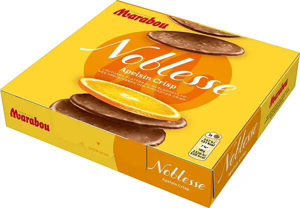Noblesse Apelsin Crisp Marabou - bild 1