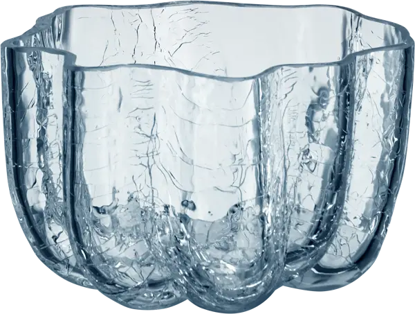 Crackle ljuslykta Cirkulär 58 mm Kosta Boda - bild 1