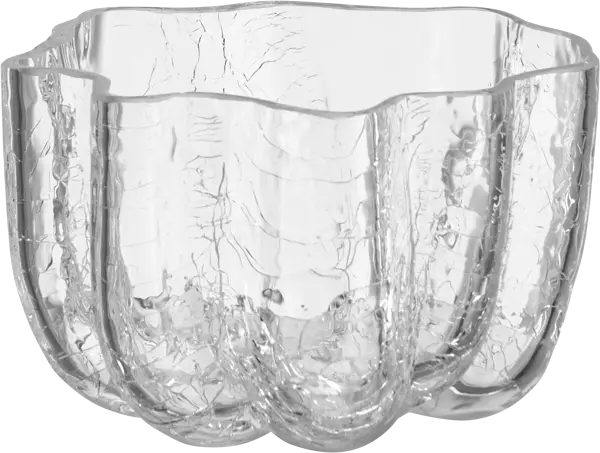 Crackle ljuslykta 58 mm Kosta Boda - bild 1