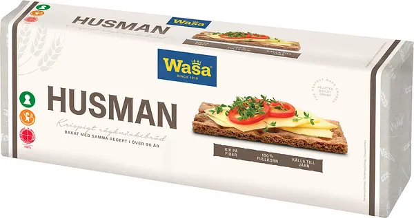 Husman knäckebröd Wasa - bild 1