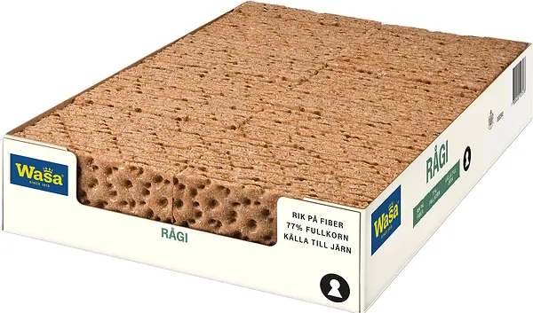 Rågi S knäckebröd Wasa - bild 1