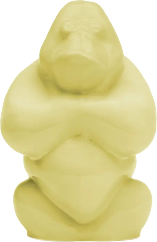 Gabba Gabba Hey Banana milk 120 mm Kosta Boda - bild 1