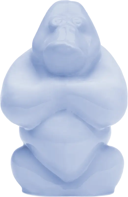 Gabba Gabba Hey Aloha blue 120 mm Kosta Boda - bild 1