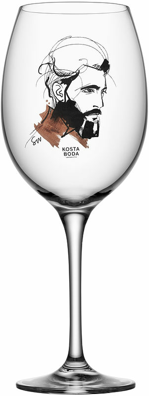 All About You Wait For Him Wine 52 cl 2-p Kosta Boda - bild 1