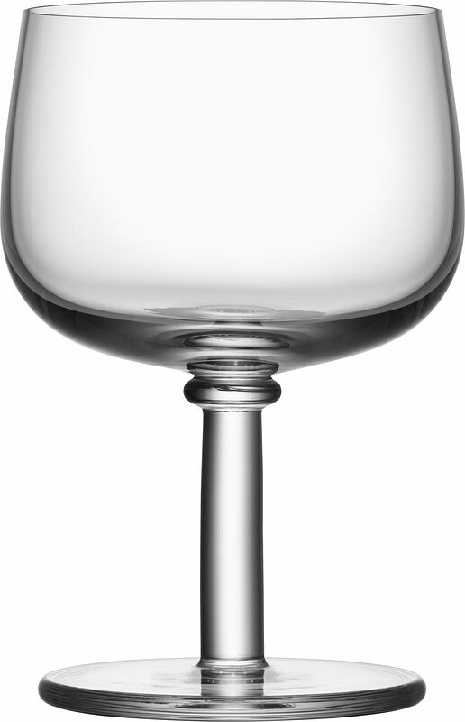 Viva Glas på fot 35 cl 2-pack Kosta Boda - bild 1