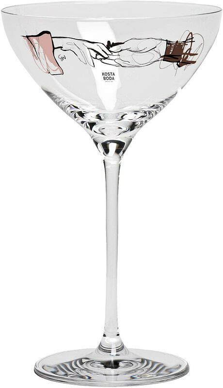 All About You You and me together Coupe 24 cl 2-p Kosta Boda - bild 1