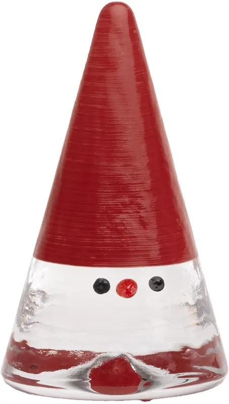Noel Tomte röd 115 mm Kosta Boda - bild 1